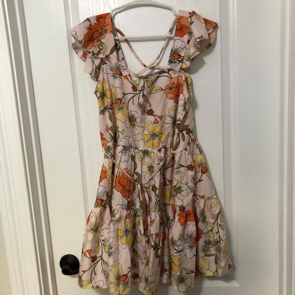 Lottie & Holly B.O.G‎ Collective Floral Summer Dress Size Small Vibrant & Chic - Picture 3 of 9